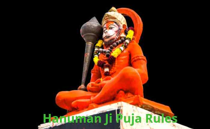 Hanuman ji puja rules