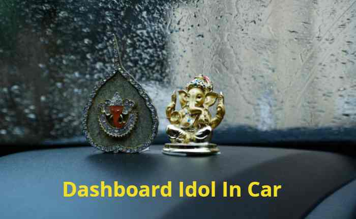 dashboard idol in car