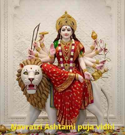 Navratri Ashtami puja vidhi