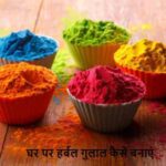 Holi2026: घर पर बनाएं हर्बल गुलाल, होली होगी सेफ और नेचुरल