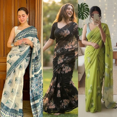 गर्मी में कौन सी साड़ियां बेस्ट हैं?